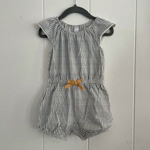 Petit Lem striped onesie.